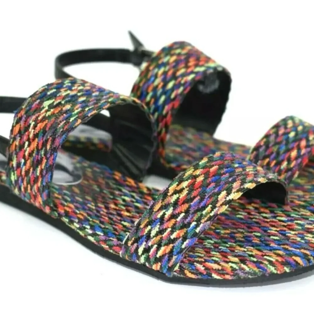 Sandals by Carlos Santana | Multi-color | Size 7M | LIKE NEW! - Picture 6 of 9